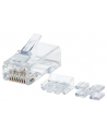 Intellinet Network Solutions Intellinet Wtyk modularny RJ45 8P8C Cat6A UTP na linkę słoik 80 szt - nr 1