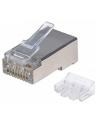 Intellinet Network Solutions Intellinet Wtyk modularny RJ45 8P8C Cat6A STP na drut słoik 90 szt - nr 8