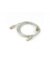 Gembird kabel USB 2.0 AM->BM, premium, ferryt, 4.5m , przezroczysty - nr 6