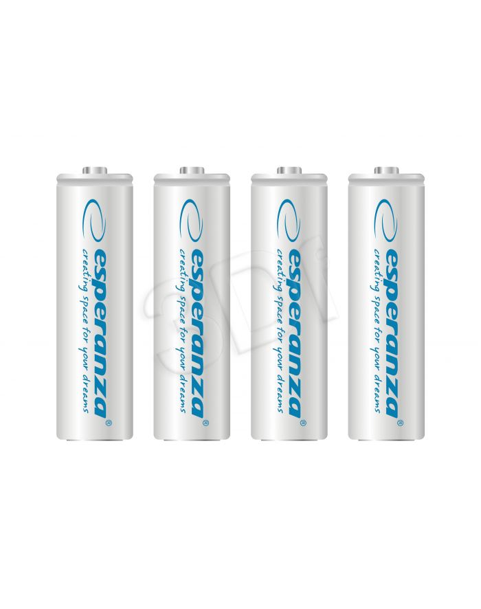 Esperanza EZA104W Akumulatorki Ni-MH AA 2000MAH -4 SZTUKI - BIAŁE główny