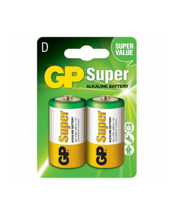 Bateria alkaliczna GP Batteries 13A-U2 D | LR20 | 1.5V | blister 2 szt.