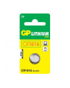 Bateria guzikowa litowa GP Batteries CR1616-U1 3.0V | blister 1 szt. - nr 1