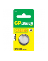 Bateria guzikowa litowa GP Batteries CR2430-U1 3.0V | blister 1 szt. - nr 1