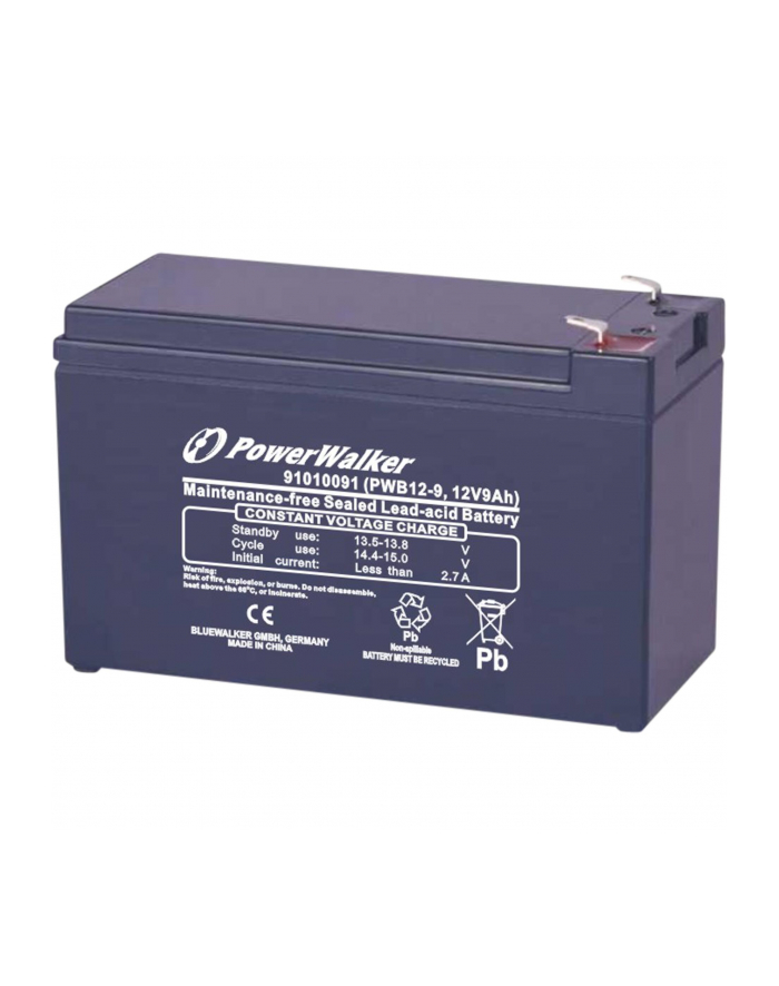 POWER WALKER Akumulator uniwersalny 12V/9Ah główny
