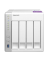 QNAP 4-Bay TurboNAS, SATA 6G, 1,7GHz 2-Core, 1GB RAM, 2x GbE LAN, 3xUSB 3.0 - nr 45