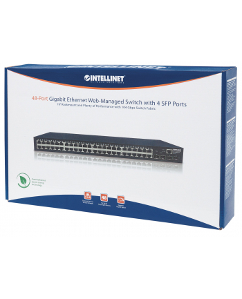 Intellinet Network Solutions Intellinet Gigabit Ethernet Switch 48x 10/100/1000 RJ45 4x SFP managed L2
