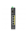 Zyxel RGS100-5P Industrial Switch 4x GbE+1x SFP, PoE DIN rail/Wall mount, IP30 - nr 12