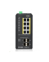 Zyxel RGS200-12P Industrial Switch 8x GbE+4x SFP, PoE DIN rail/Wall mount, IP30 - nr 11
