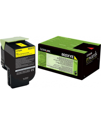 Toner 80C2XYE 4K yellow CX510de/dhe/dthe nr 1
