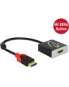 Delock Adapter Displayport 1.2 męski > HDMI żeński 4K 60 Hz aktywne - nr 7