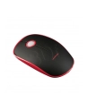 MODECOM Bezprzewodowa Mysz Optyczna WRM113 Czerwono-Czarna - nr 12