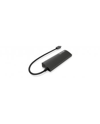 Icy Box 4x Port USB Type-C™ Hub, LED for Power, Premium aluminium case nr 1