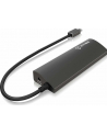 Icy Box 4x Port USB Type-C™ Hub, LED for Power, Premium aluminium case - nr 16