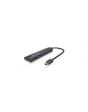 Icy Box 4x Port USB Type-C™ Hub, LED for Power, Premium aluminium case - nr 4