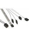 Supermicro SAS3 cross-over Cable SFF-8643 (mini SAS HD) to 4 x SATA 55cm - nr 10