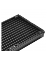 Thermaltake Pacific R240 (240mm, 2x G 1/4', aluminium) radiator - Black - nr 6