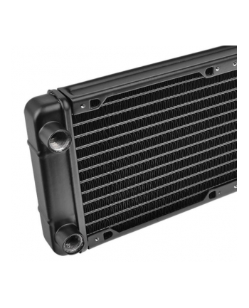 Thermaltake Pacific R240 (240mm, 2x G 1/4', aluminium) radiator - Black
