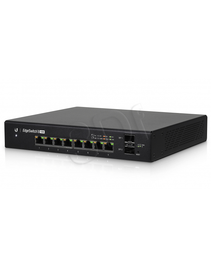 Ubiquiti ES-8-150W 8-port + 2xSFP Gigabit PoE switch 24V/48V 802.3af/802.3at główny