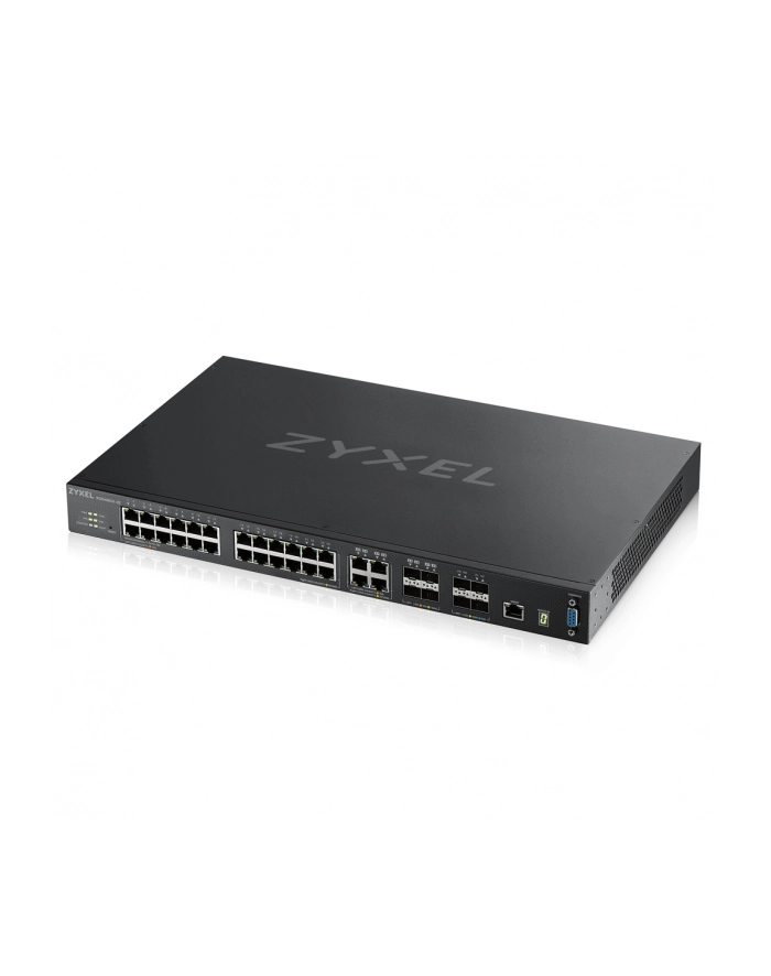 Zyxel XGS4600-32 24-port GbE L3 Switch with 4x1G RJ45/SFP, 4xSFP+ 10GbE (stack) główny