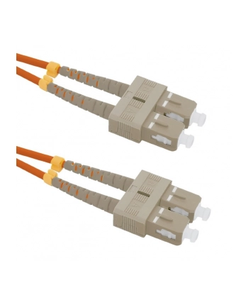 Qoltec Patchcord światłowodowy SC/UPC-SC/UPC | MM | 50/125 | OM2 | 3m