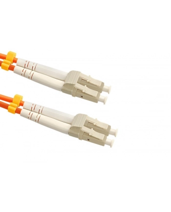 Qoltec Patchcord światłowodowy LC/UPC-LC/UPC | MM | 50/125 | OM2 | 5m