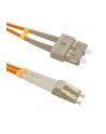 Qoltec Patchcord światłowodowy SC/UPC-LC/UPC | MM | 50/125 | OM2 | 3m - nr 1