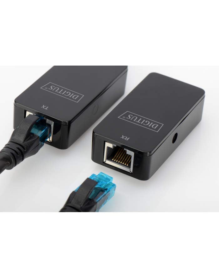 Digitus Przedłużacz/Extender USB 2.0 po skrętce Cat.5e/6 UTP, do 50m główny