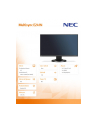NEC 24'' Multisync E241N IPS DP HDMI Czarny - nr 4