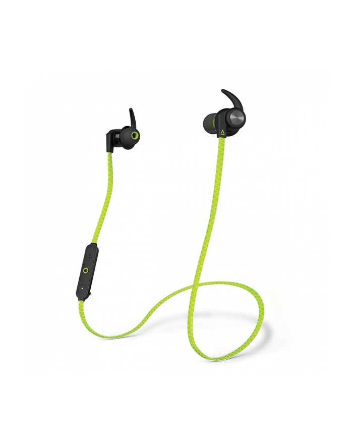 Creative Labs Outlier Sport bezprzewodowe słuchawki douszne zielone główny