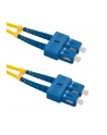 Qoltec Patchcord światłowodowy SC/UPC-SC/UPC | SM | 9/125 |  G652D | 2m - nr 1