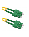 Qoltec Patchcord światłowodowy SC/APC-SC/APC | SM | 9/125 | G652D 0,5m - nr 3