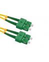 Qoltec Patchcord światłowodowy SC/APC-SC/APC | SM | 9/125 | G652D 0,5m - nr 4