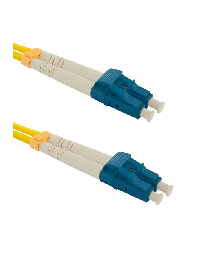 Qoltec Patchcord światłowodowy LC/UPC-LC/UPC | SM | 9/125 | G652D | 5m główny