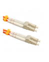 Qoltec Patchcord światłowodowy LC/UPC-LC/UPC | MM | 50/125 | OM2 | 50m - nr 1