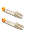 Qoltec Patchcord światłowodowy LC/UPC-LC/UPC | MM | 50/125 | OM2 | 50m - nr 5