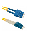 Qoltec Patchcord światłowodowy SC/UPC-LC/UPC | SM | 9/125 | G652D | 1m - nr 2