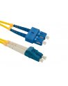 Qoltec Patchcord światłowodowy SC/UPC-LC/UPC | SM | 9/125 | G652D | 1m - nr 4