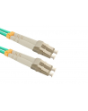 Qoltec Patchcord światłowodowy LC/UPC-LC/UPC | MM | 50/125 | OM3 | 5m - nr 4