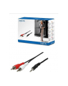 LogiLink Kabel audio Jack 3,5m m do 2 x Chinch, 5m - nr 11