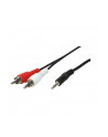 LogiLink Kabel audio Jack 3,5m m do 2 x Chinch, 5m - nr 12