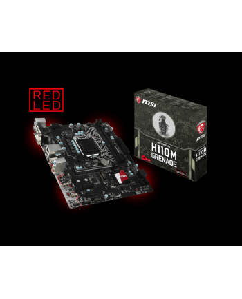 MSI H110M GRENADE s1151 H110 2DDR4 USB3.1 uATX