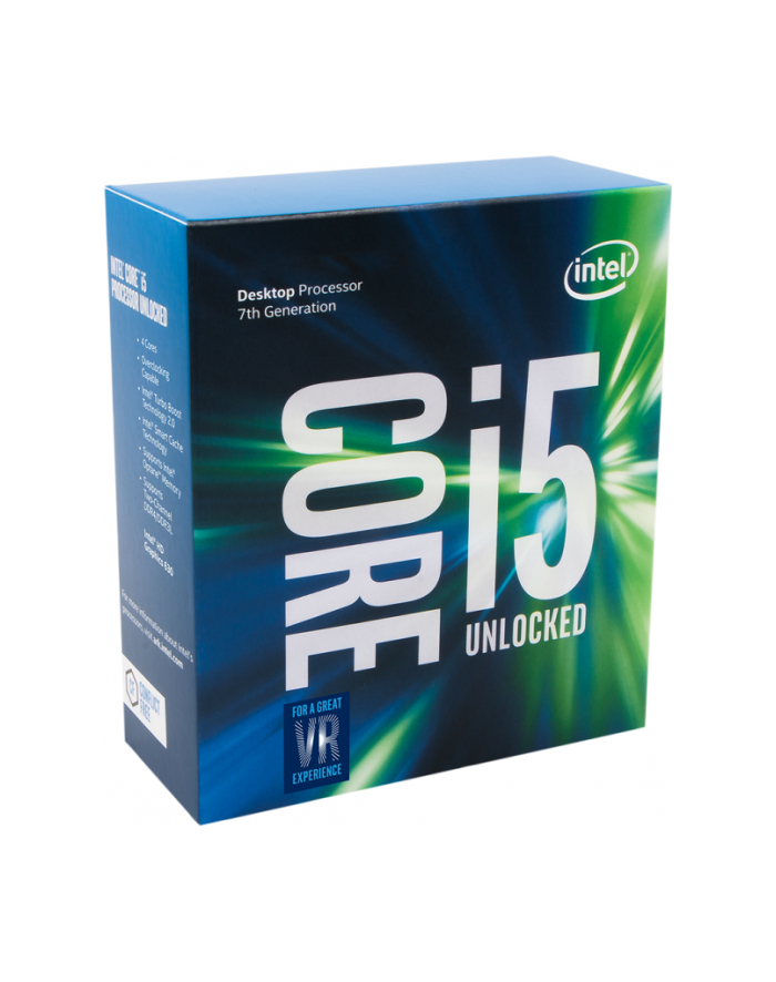 Intel CPU Core i5-7600K BOX 3.80GHz, 1151, VGA główny