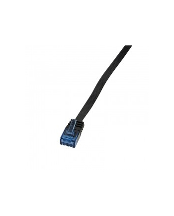 LogiLink Patch Cable płaski CAT5e U-UTP, 7,5m, czarny