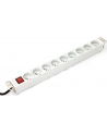 Digitus Listwa zasilająca PDU 19' RACK, 9 gniazd Typ E, wtyk C14, kabel 2m, aluminiowa, włącznik - nr 10