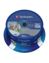 Verbatim BD-R 6x 25GB 25P CB HTL Printable NO ID 43811 - nr 49