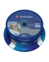 Verbatim BD-R 6x 25GB 25P CB HTL Printable NO ID 43811 - nr 56