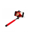 ART Selfie stick przewodowy KS10A - OEM czerwony - nr 10