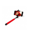ART Selfie stick przewodowy KS10A - OEM czerwony - nr 3