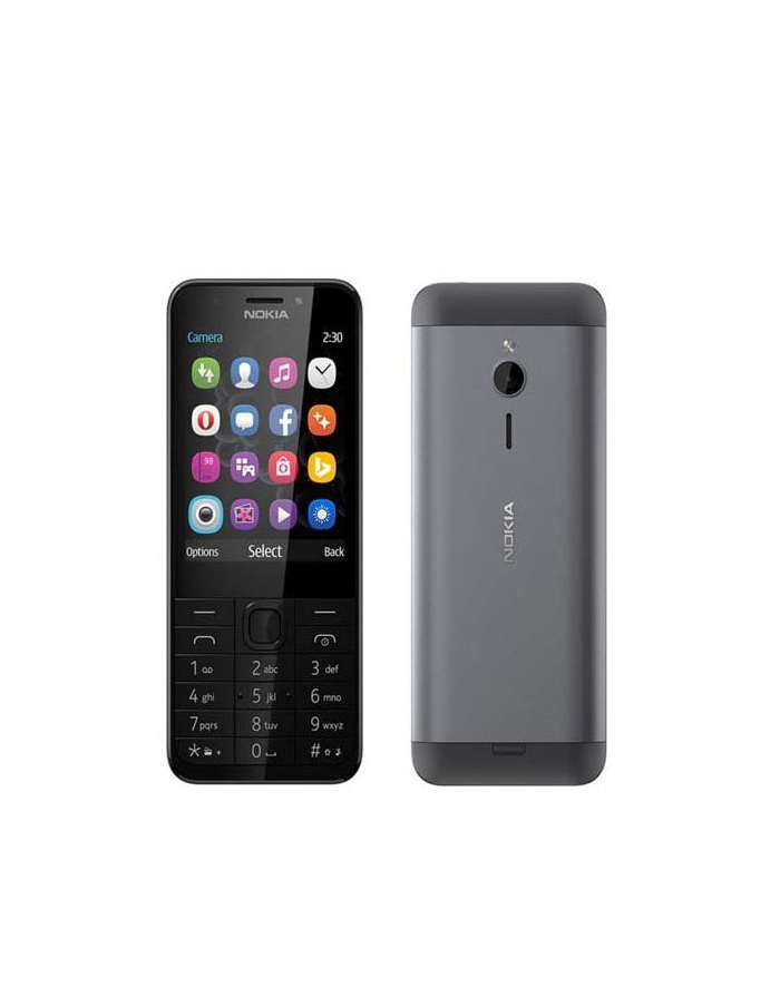 Nokia 230 DS Dark Silver główny