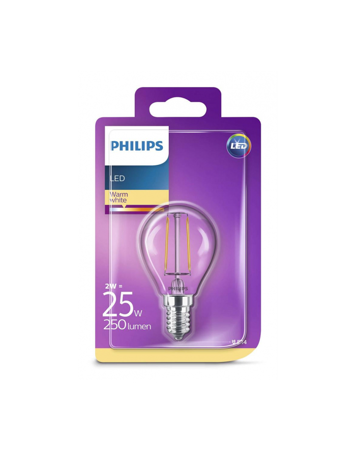 Philips Lighting Philips LED Classic 25W P45 E14 WW CL ND 1BC/4 główny